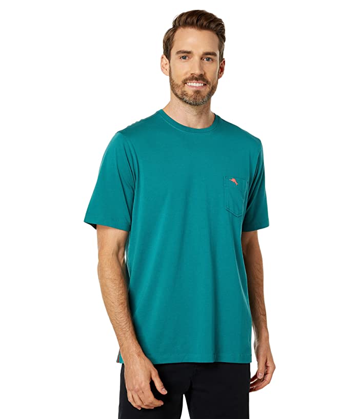 Tommy Bahama Mens Bali Teal T shirt  Small