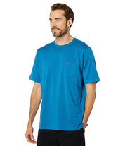 Tommy Bahama Men's New Bali Skyline Cotton Short Sleeve T Shirt Blue Small