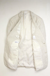 Bar Iii Mens Slim fit Suit Jacket Blazer 42 L Beige Solid