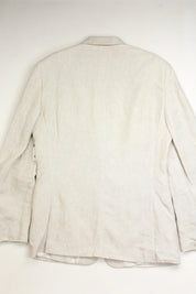 Bar Iii Mens Slim fit Suit Jacket Blazer 42 L Beige Solid