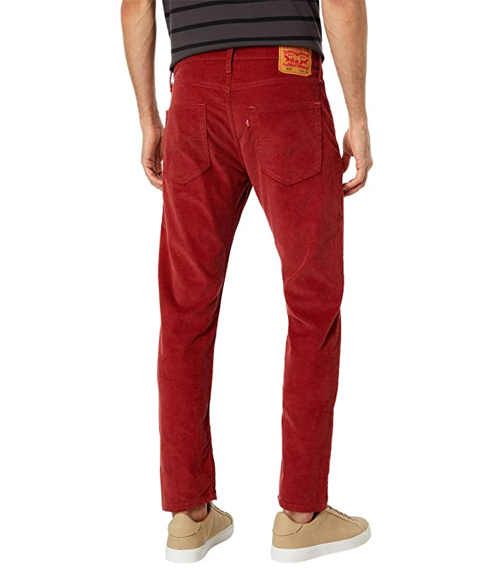Mens Levi Strauss & Co. Red Corduroy Jeans Pants 38 X 30 Slim Tapered Leg