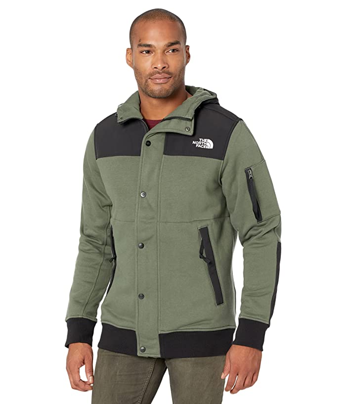 The North Face Men's Highrail Fleece Jacket Large Dark Green