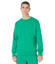 Champion Men's Powerblend Fleece Sweatshirt GREEN XL