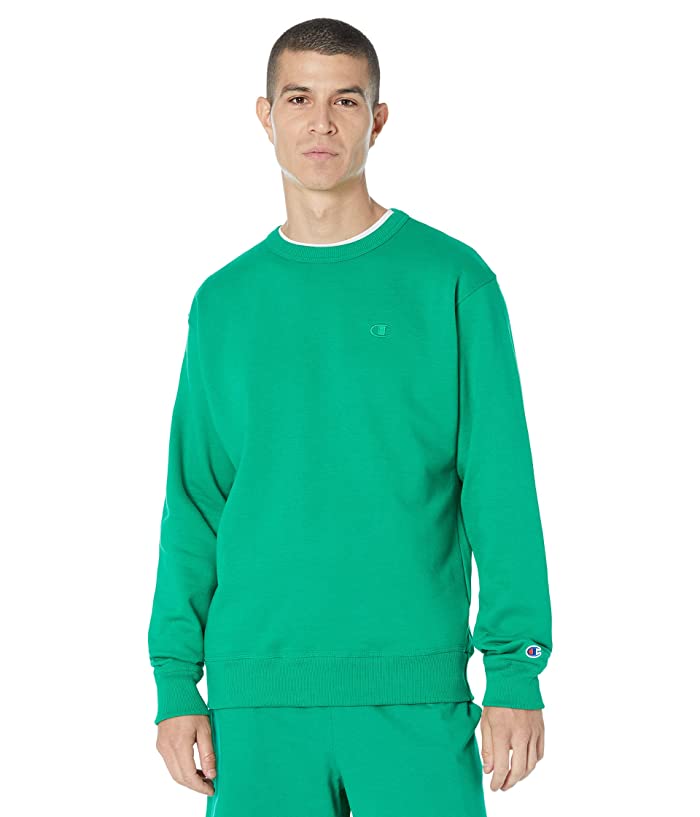 Champion Men's Powerblend Green Vine Fleece Sweatshirt 2XL