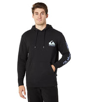 Quiksilver Men's Omni Logo Pullover Hoodie Sweatshirt Black Large