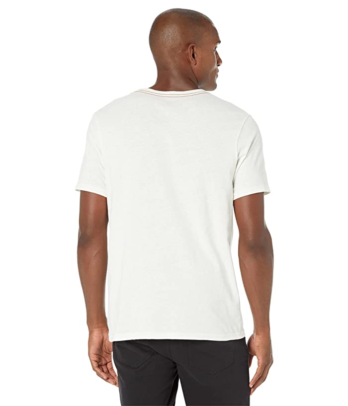 RVCA Mens Short Sleeve Shifted T Shirt  Antique White XL