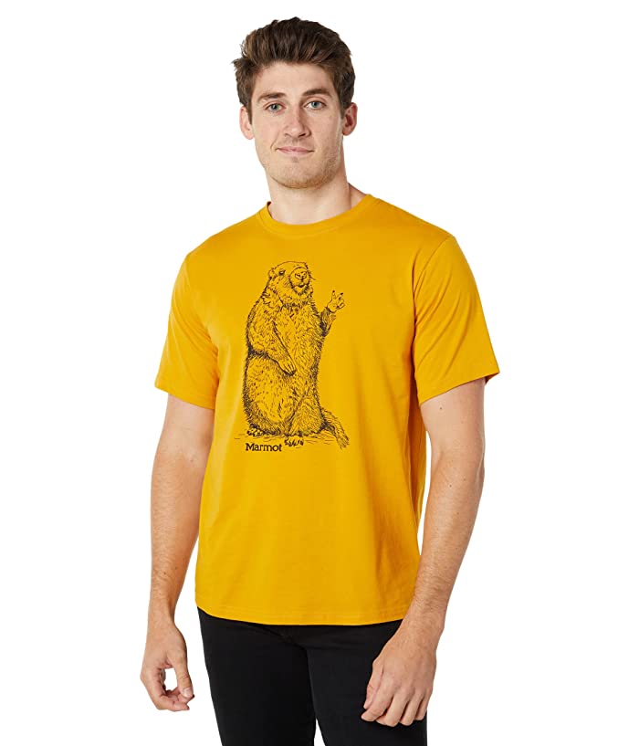 Marmot Men's Peace Tee  Yellow Gold  L