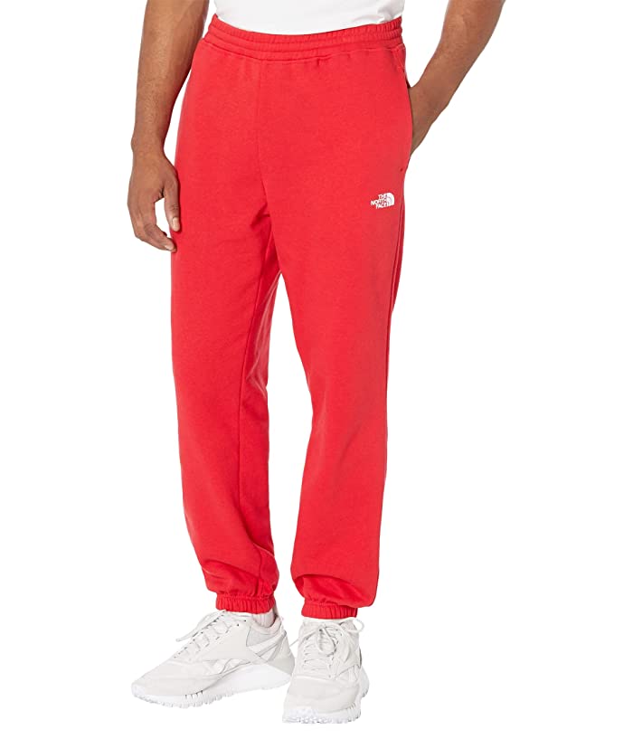 The North Face Mens Half Dome Sweatpants XXL Red