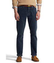 Polo Ralph Lauren Varick Slim Straight Corduroy Dress Pants Blue 40 x 30