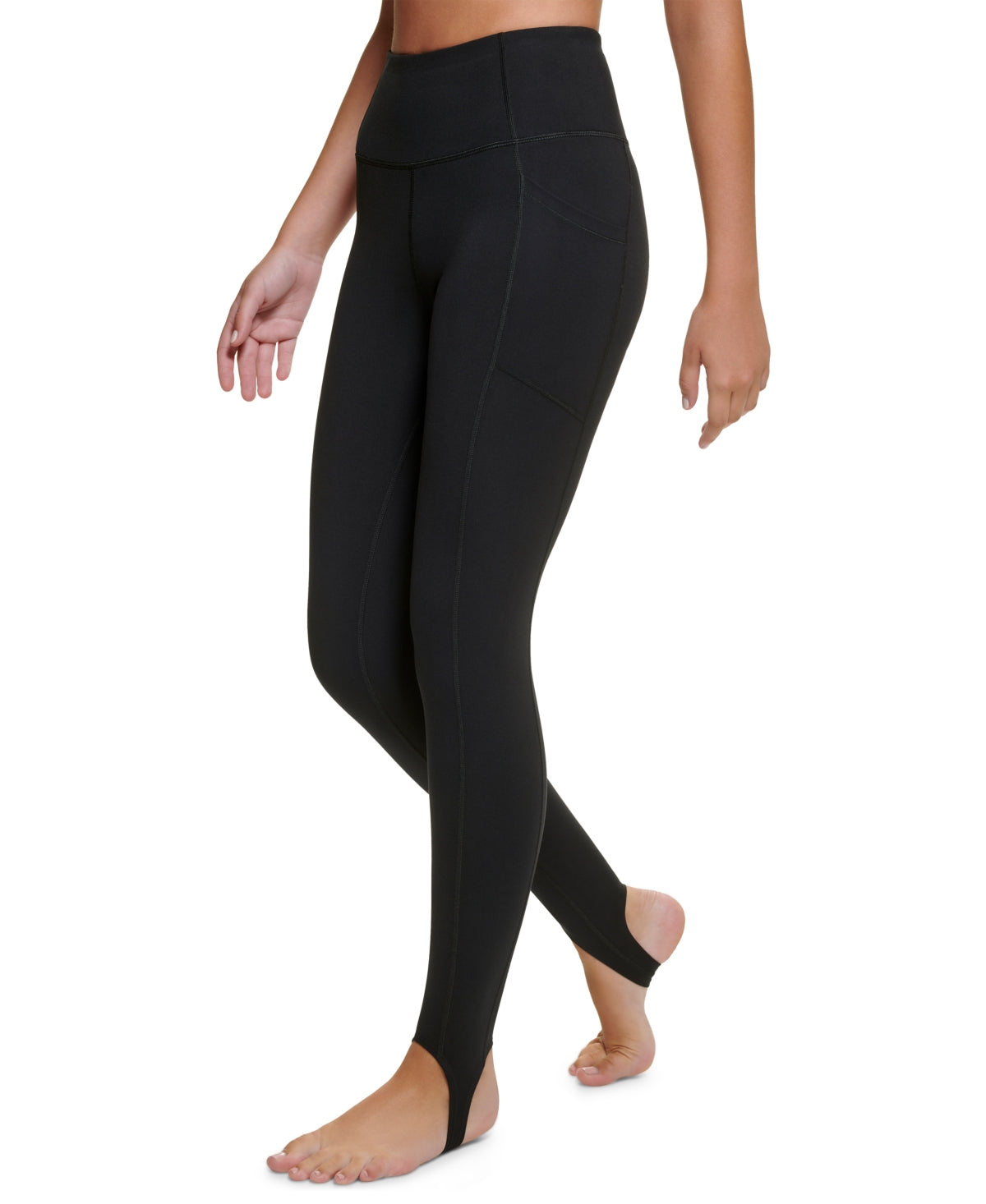 Calvin Klein Women Regular fit High Waisted Leggings Large Black Solid