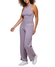 Calvin Klein Women Regular fit Sweatpants Fleece Pants XL Lavender Purple Solid