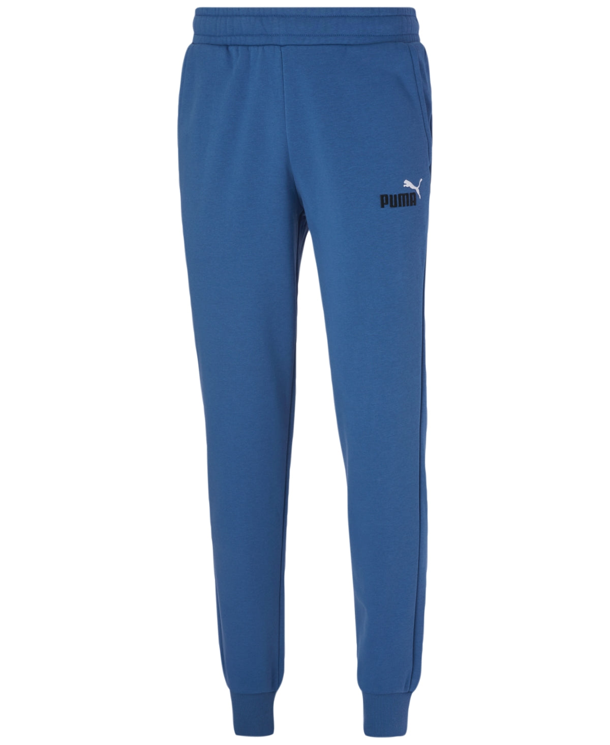 Puma Men's Logo Fleece Jogger Sweatpants  Lake Blue  Navy 2XL