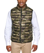 Club Room Mens Puffer Jacket Vest XL Green Packable