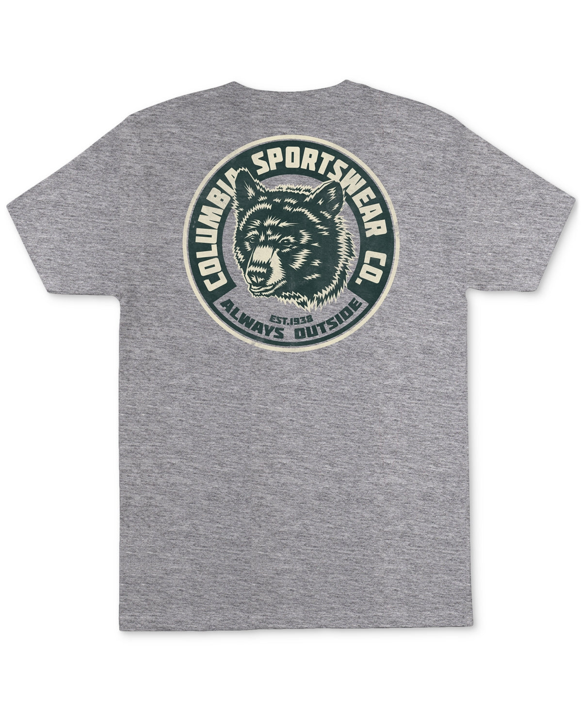 Columbia Men's Rufus Graphic Tshirt  Gray Xxl