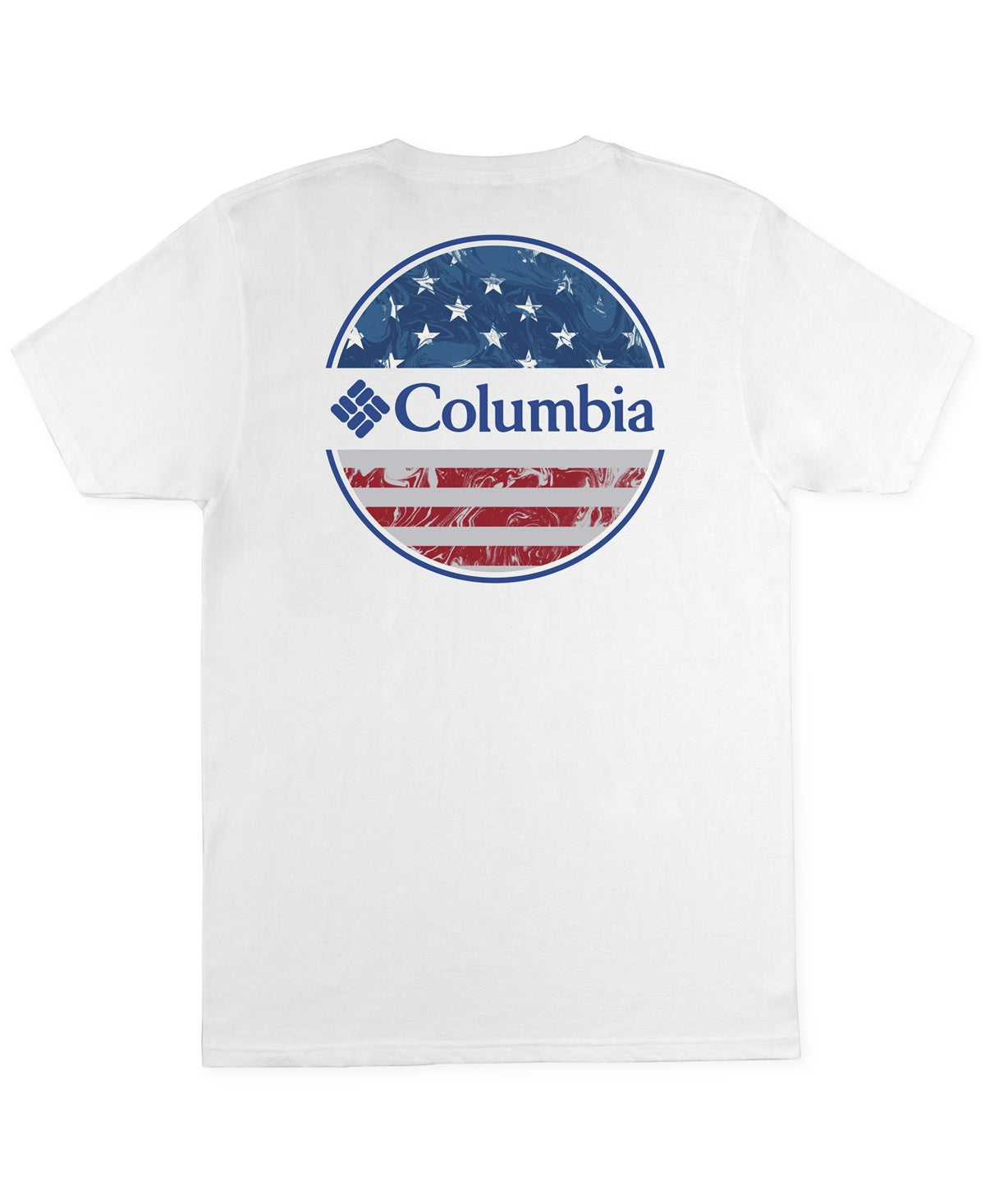 Columbia Me's Actuate Graphic T shirt White XL