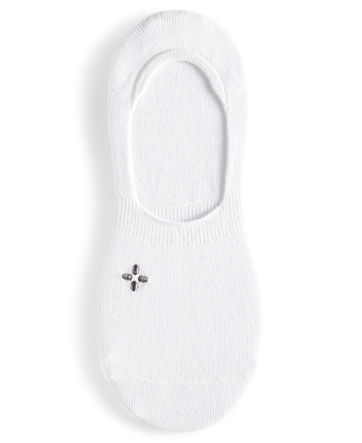 Sun Stone Men's 3 Pairs No Show Socks White