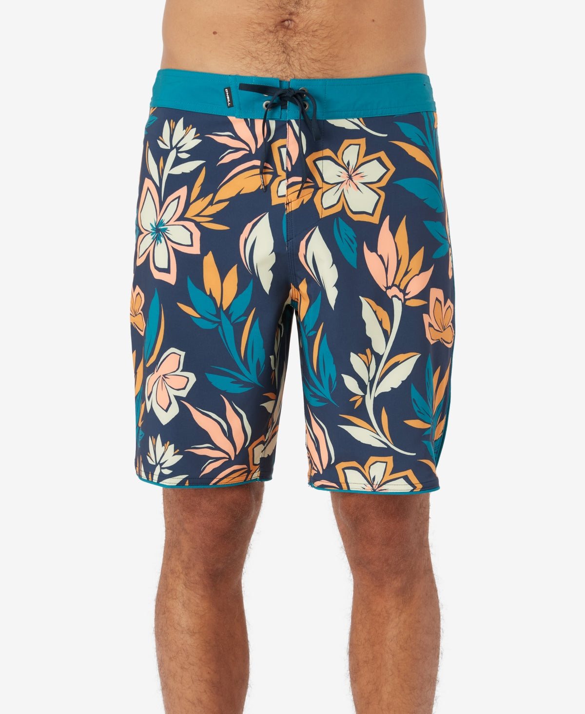 ONeill Mens Hyperfreak Wonderland Boardshorts Navy Blue 36