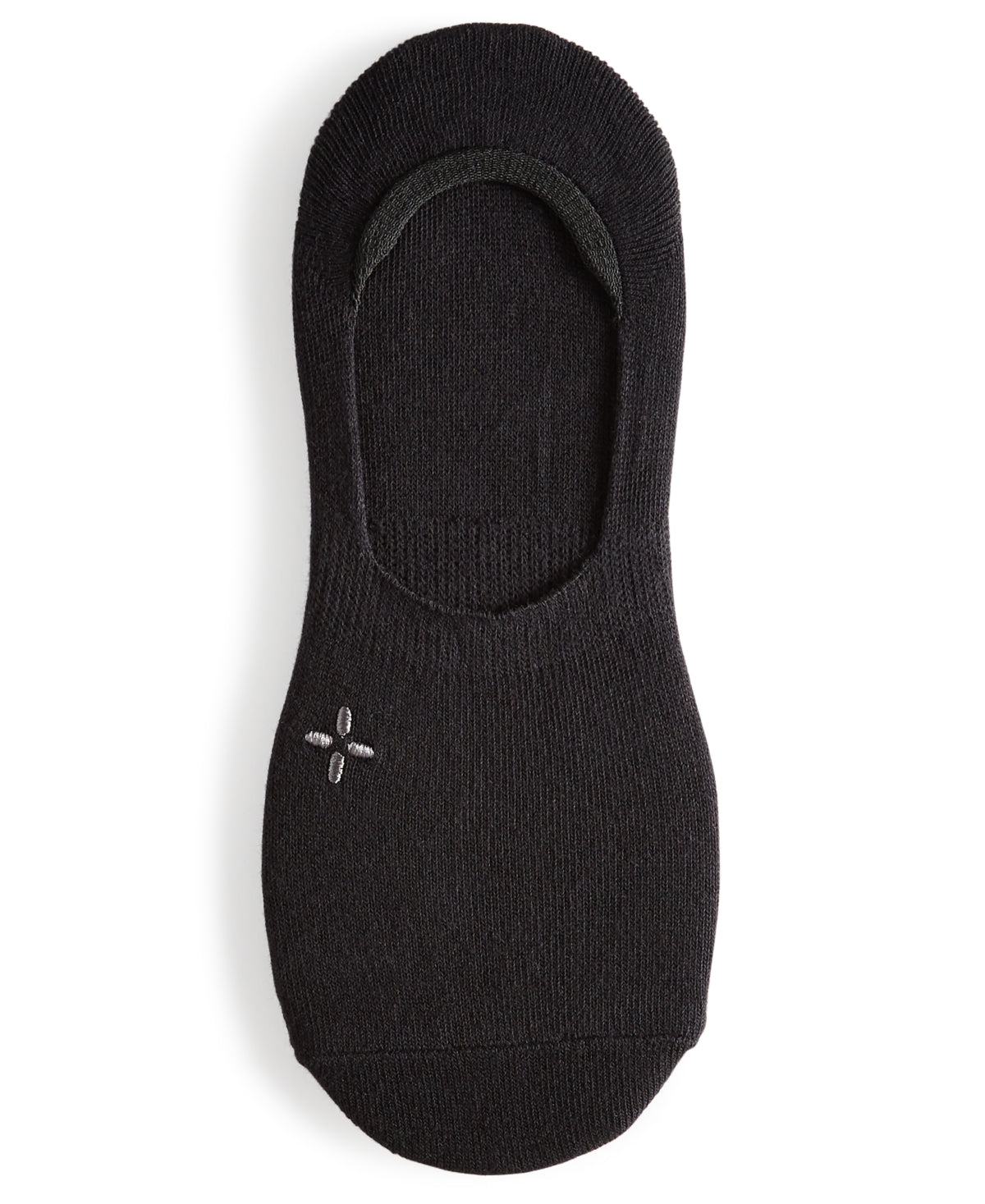Sun Stone Mens 3 Pairs No Show Socks Black