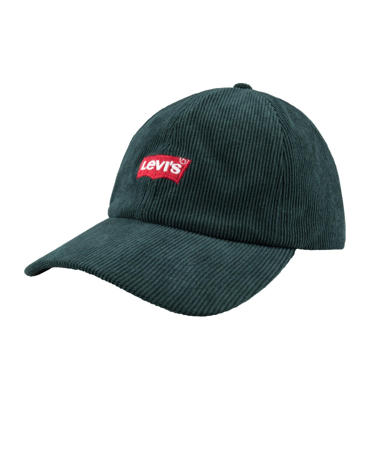 Levis Mens Corduroy Six Panel Baseball Cap Teal Medium