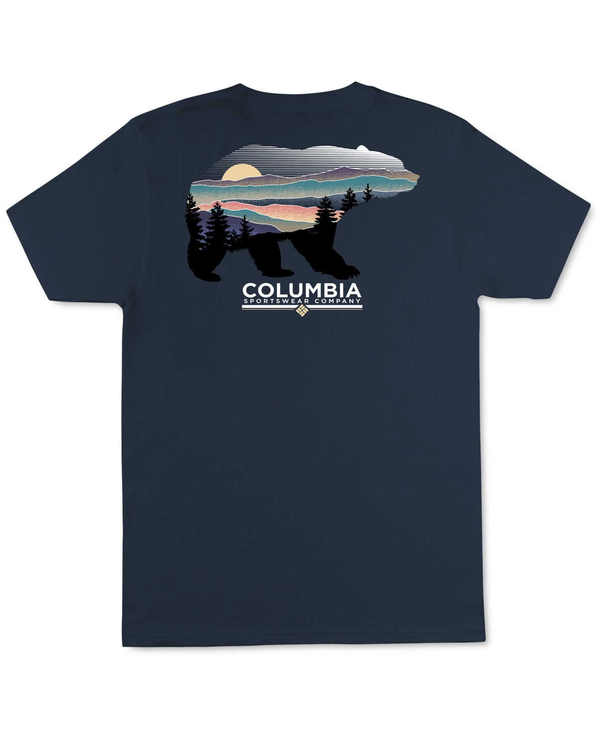 Columbia Men's Kodak Graphic T shirt Dark Blue Medium