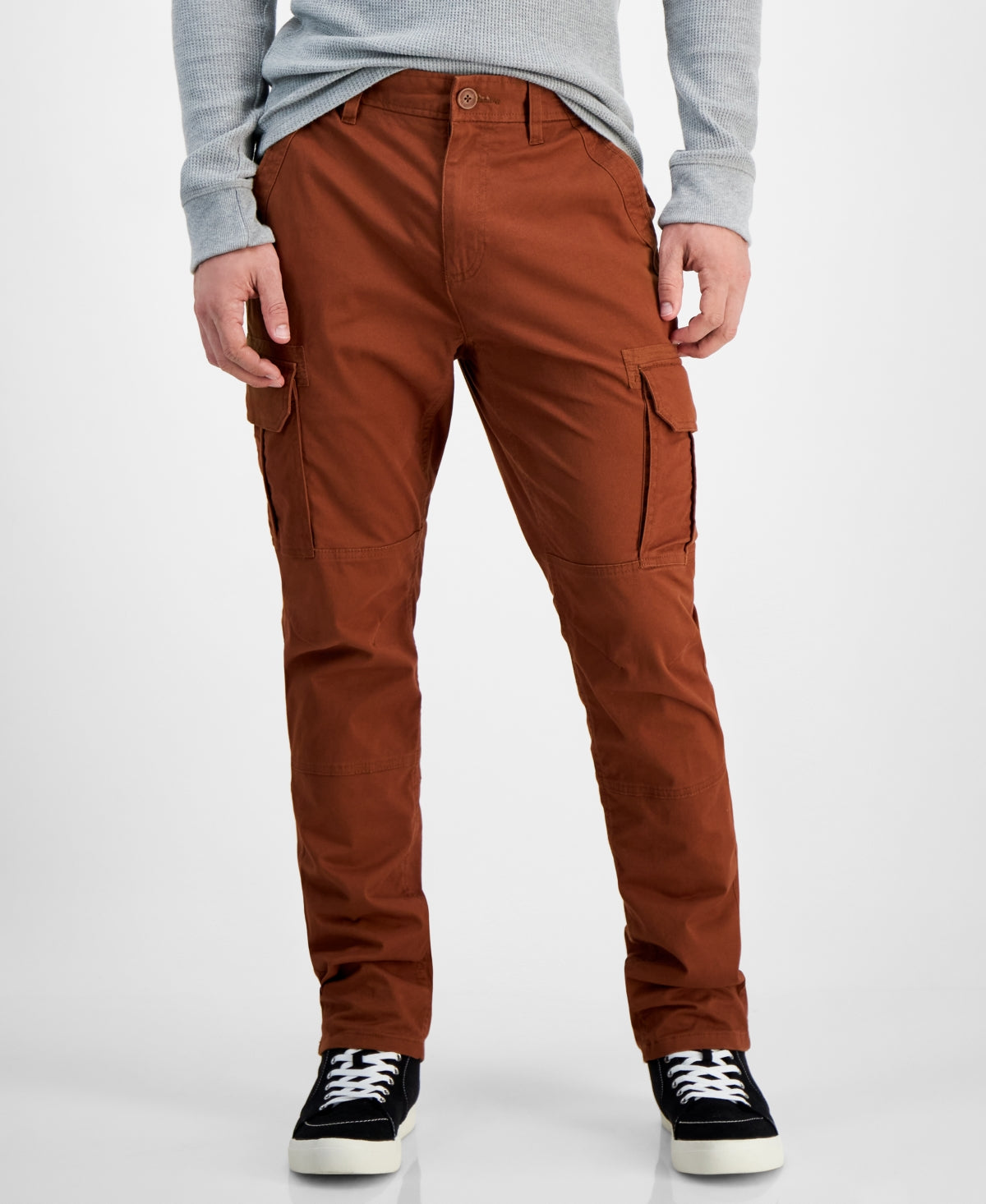 Sun + Stone Men's Morrison Cargo Pants  Caramel Cafe  38 Reg