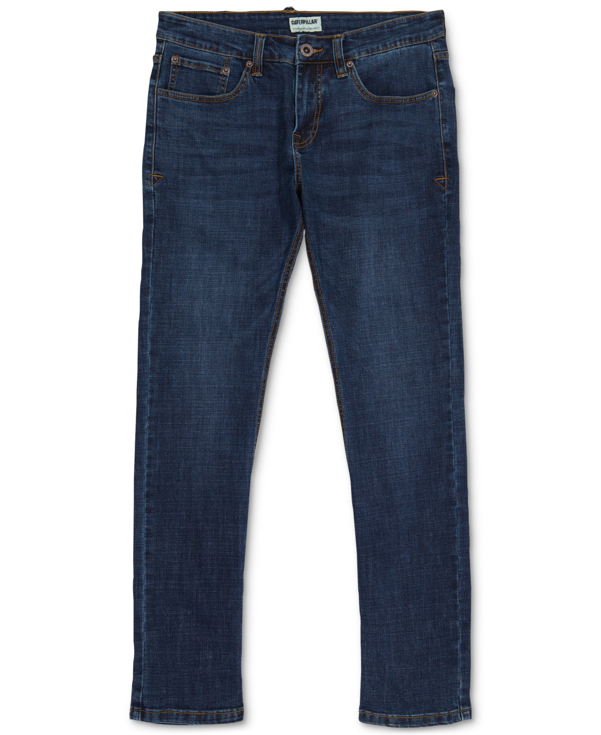 Caterpillar Men's Coolmax Denim Jeans Medium Stone Blue 40 x 32