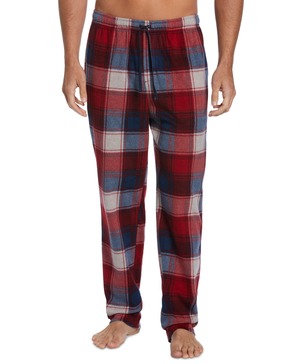Perry Ellis Portfolio Mens Regular fit Pants Pajamas XL Red Plaid