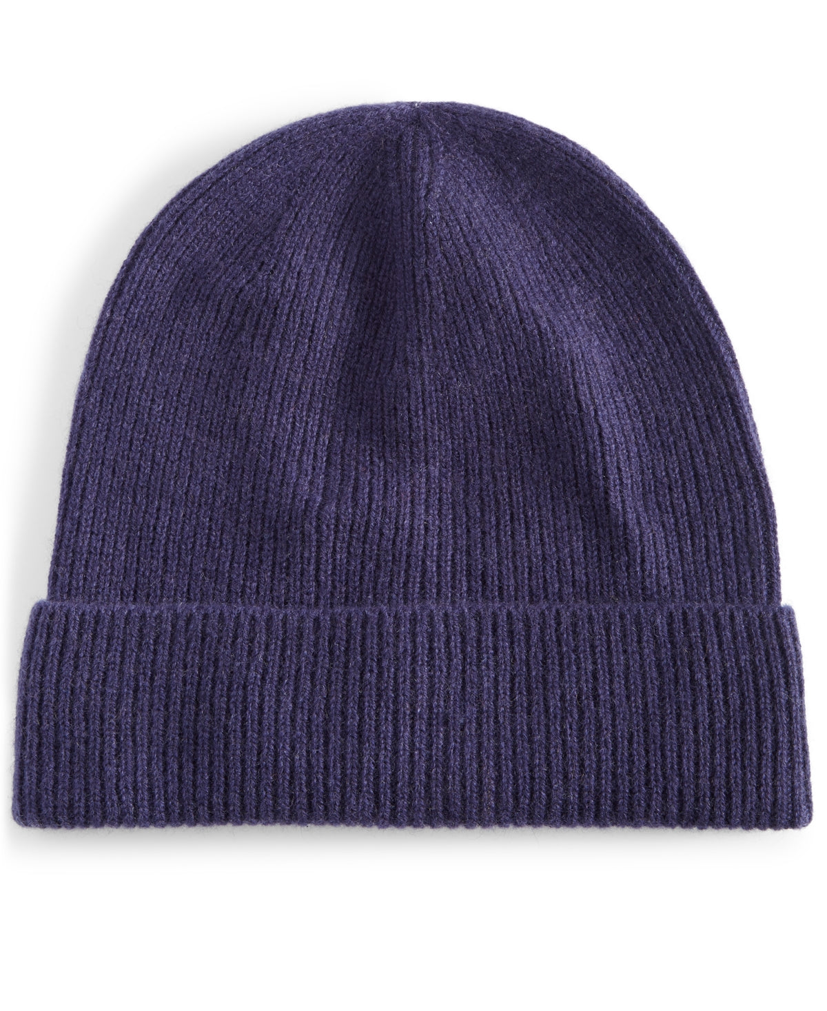 Club Room Men's 100% Cashmere Navy Beanie OSFA REG
