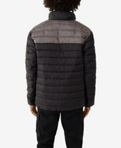 True Religion Mens Light Puffer Jacket XXL 2XL Black Grey