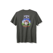 Tommy Bahama Men's Icing The Kicker T-shirt Coal Heather 2Xl