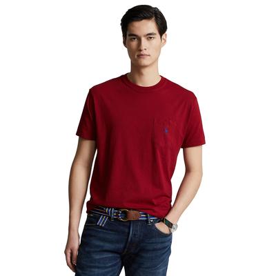 Polo Ralph Lauren Mens Holiday Red Classic fit T shirt Wine XL