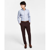 Lauren Ralph Lauren Mens Performance Dress Pants Blackberry Wine 32 x 32
