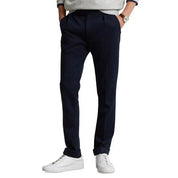 Polo Ralph Lauren Men's Double Knit Suit Dress Pants Aviator Navy Blue 34 X 32