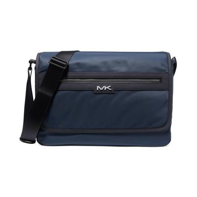 Michael Kors Men's Navy Gabardine Logo Messenger Bag OSFA