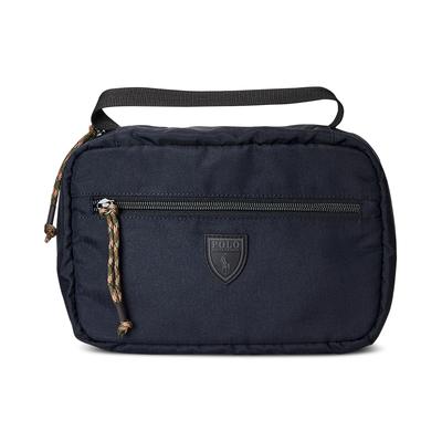 Polo Ralph Lauren Men's Canvas Hanging Travel Case Blue