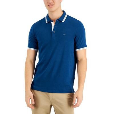 Michael Kors Men's Greenwich Polo Shirt River Blue Small