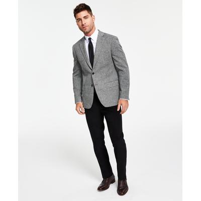 Lauren Ralph Lauren Mens Classic Fit Wool Blazer  Black/White 42R