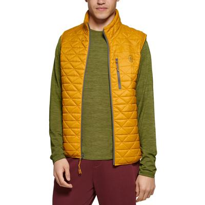 Bass Outdoor Mens Quilted Puffer Vest Golden Yellow XL