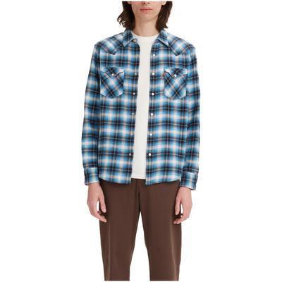 Levi's Men's Classic Fit Western Shirt  Navy XL