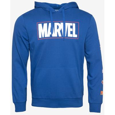 Hybrid Men's Marvel Logo Hoodie Sweatshirt XXL Blue