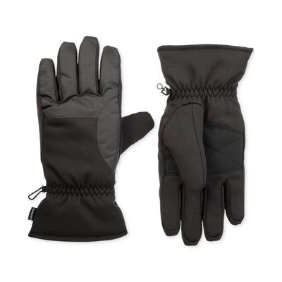 Isotoner Signature Men's Waterproof Sport Touchscreen Gloves Grey Medium