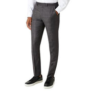 Calvin Klein Mens Skinny fit Dress Pants 36 / 34 Grey Plaid