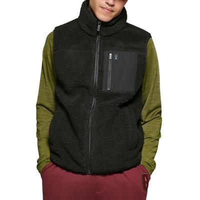 Bass Outdoor Mens Regular fit Sherpa Vest Coat XL Black