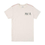RVCA Mens T Shirt Large Antique White Large