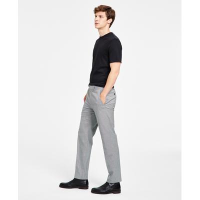 Alfani Men's Slim-Fit Black & White Houndstooth Suit Pants 38 x 30