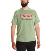 Marmot Men's Mountain Works Tee Shirt Loden Frost Green Medium