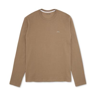 Lacoste Mens Thermal T Shirt Beige XL