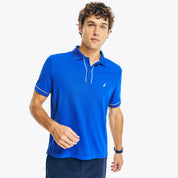 Nautica Mens Navtech Polo Shirt Bright Cobalt Blue Medium