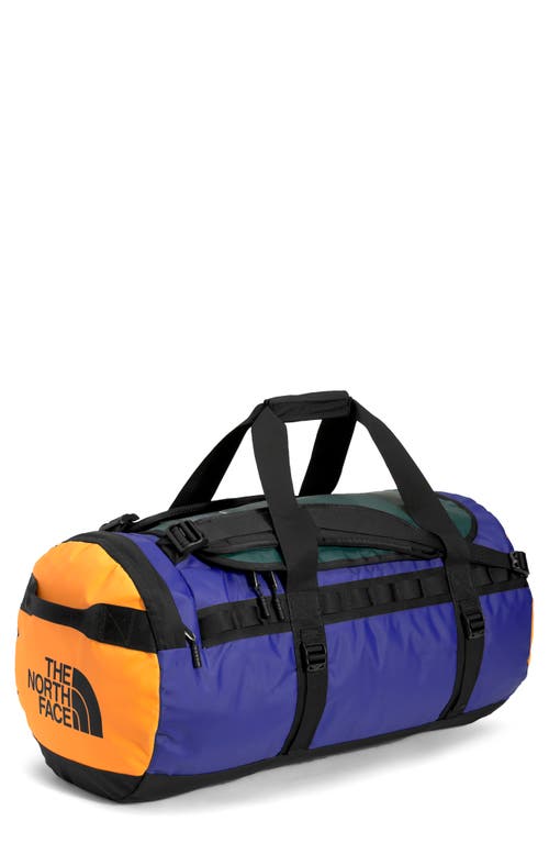 North Face Base Camp Duffel Bag Green Blue Medium