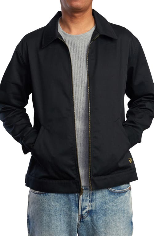 Rvca Men's Day Shift Jacket Black Nordstrom Size Xxl